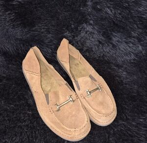 Ariat Women's Brown Suede Loafers